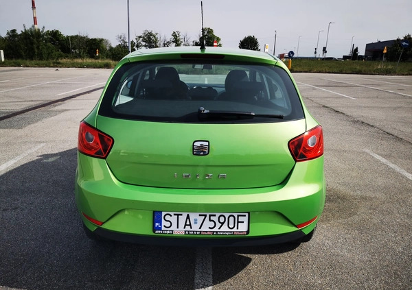 Seat Ibiza cena 26900 przebieg: 132900, rok produkcji 2013 z Lębork małe 301